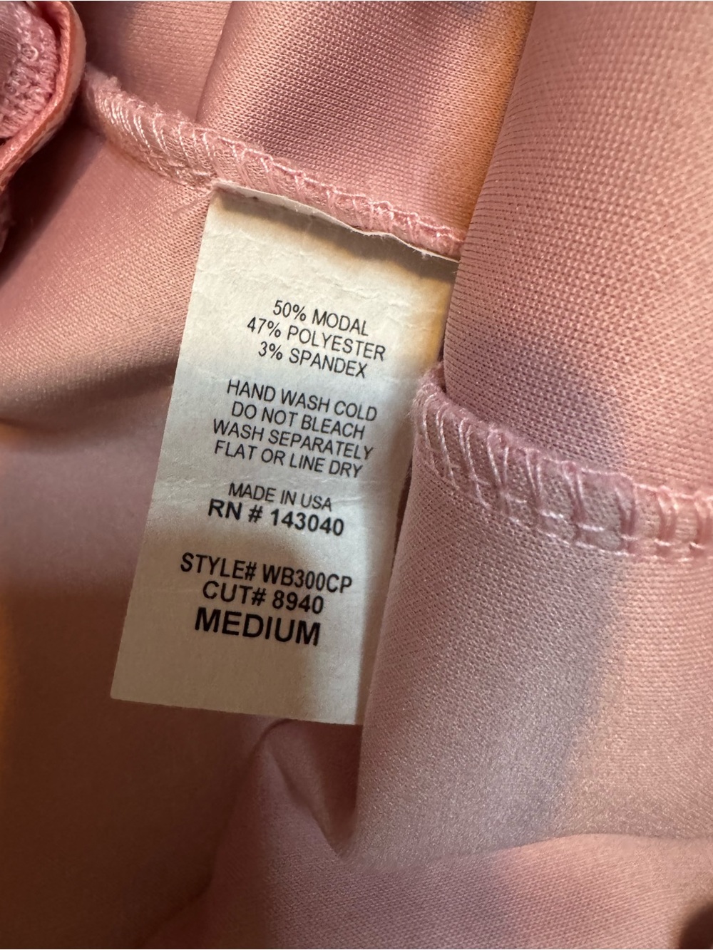 Wishful Thinking Women's Super Soft Sweatpants | Light Pink | Size Medium | Cozy - Picture 7 of 7
